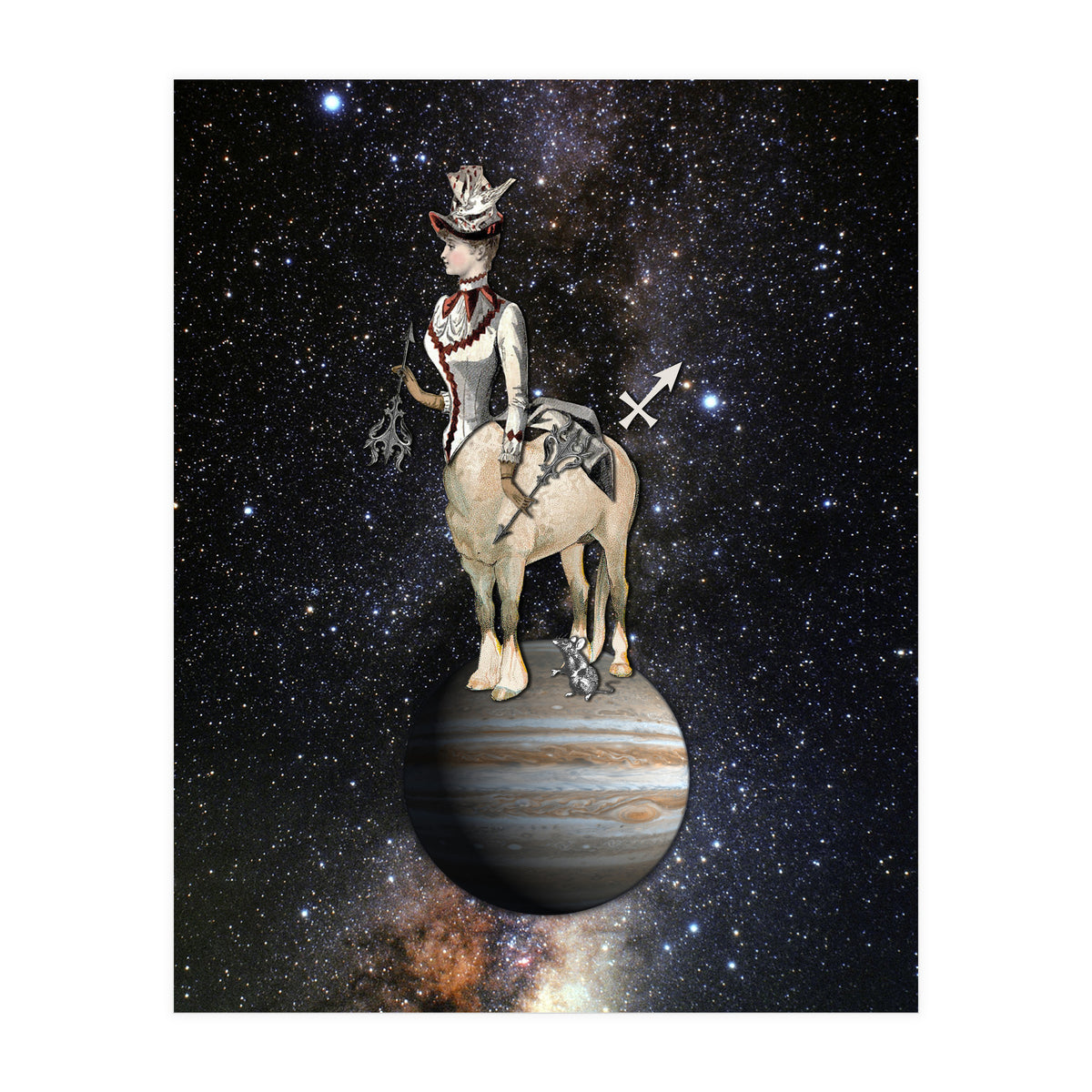 Sagittarius Zodiac Sign (Print Only)