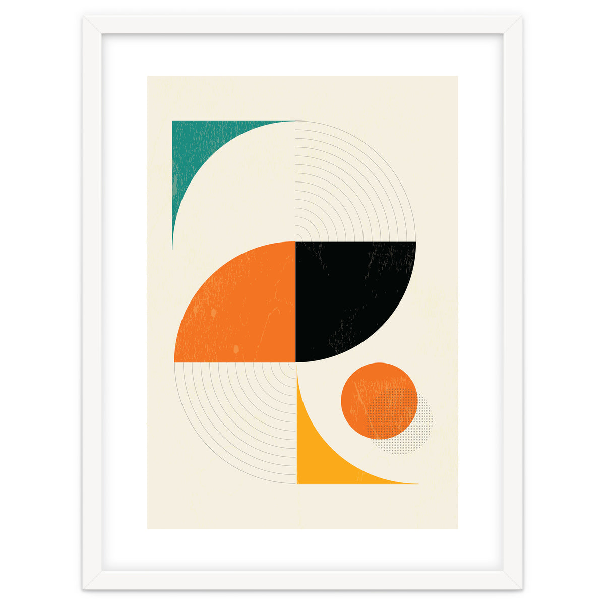 Mid Century Modern Abstract Pop