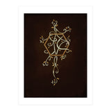 Flowering golden hexagon (Print Only) thumbnail