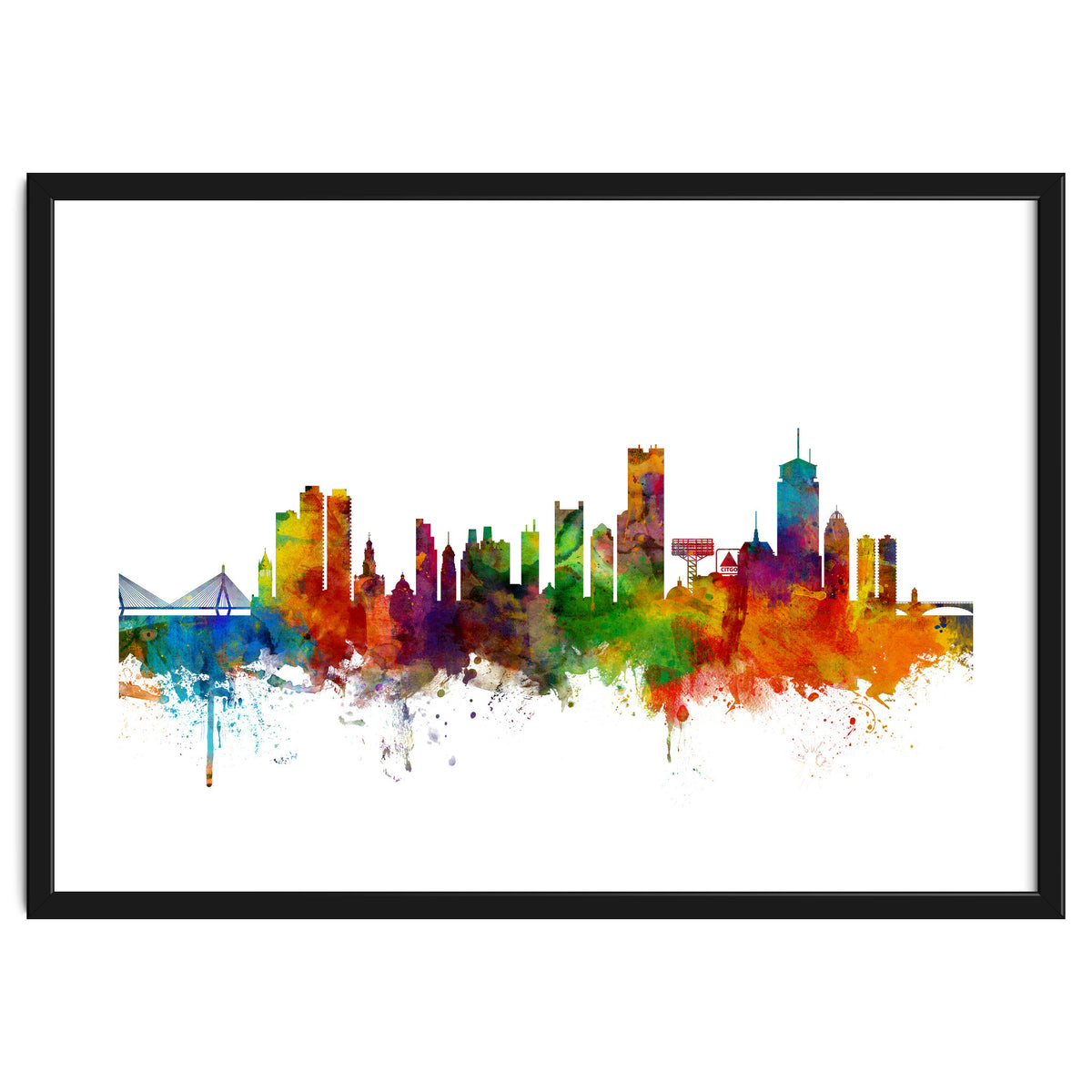 Boston Massachusetts Skyline