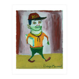 newspaper seller (Print Only) thumbnail