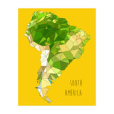 SOUTH AMERICA – Yellow (Print Only) thumbnail