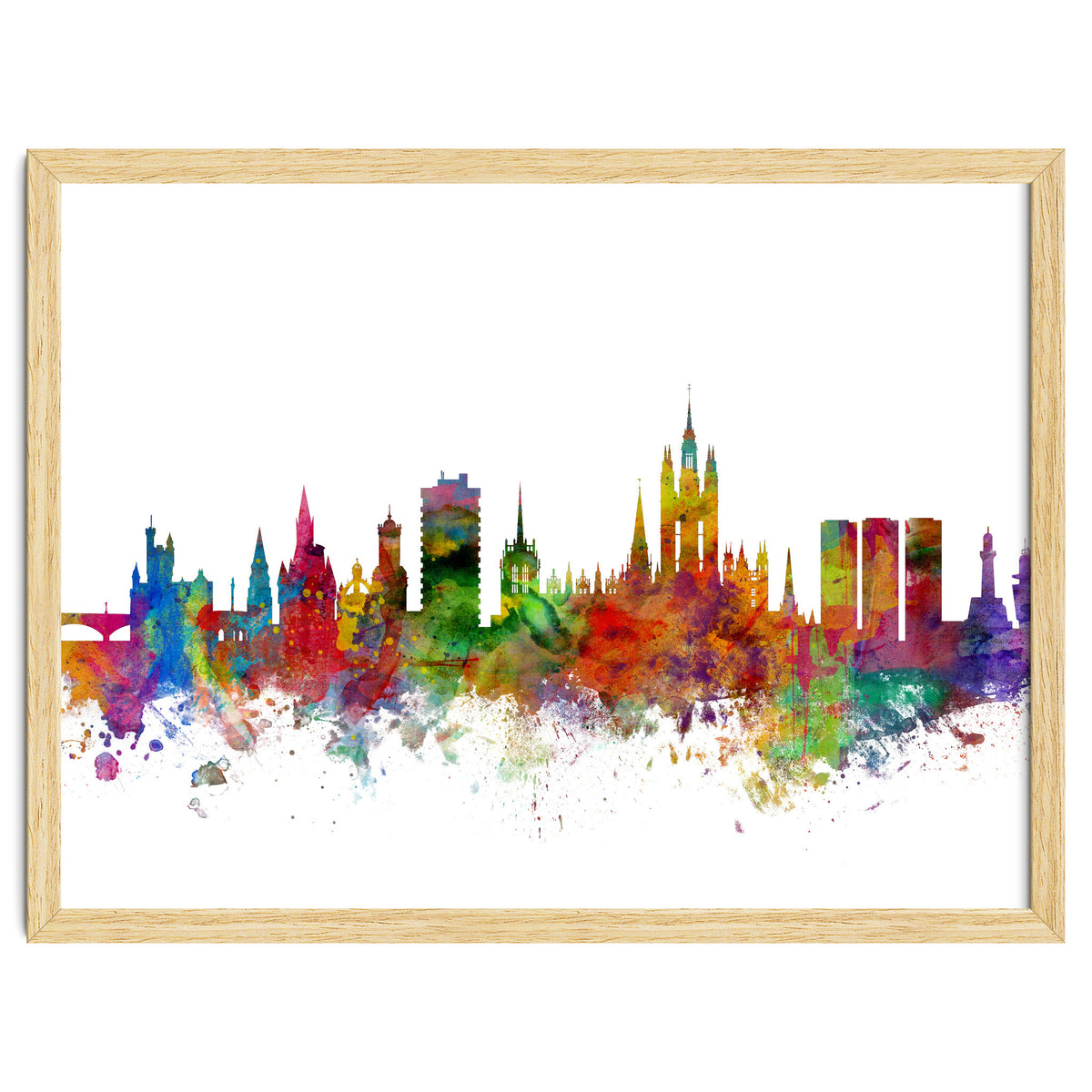 Aberdeen Scotland Skyline