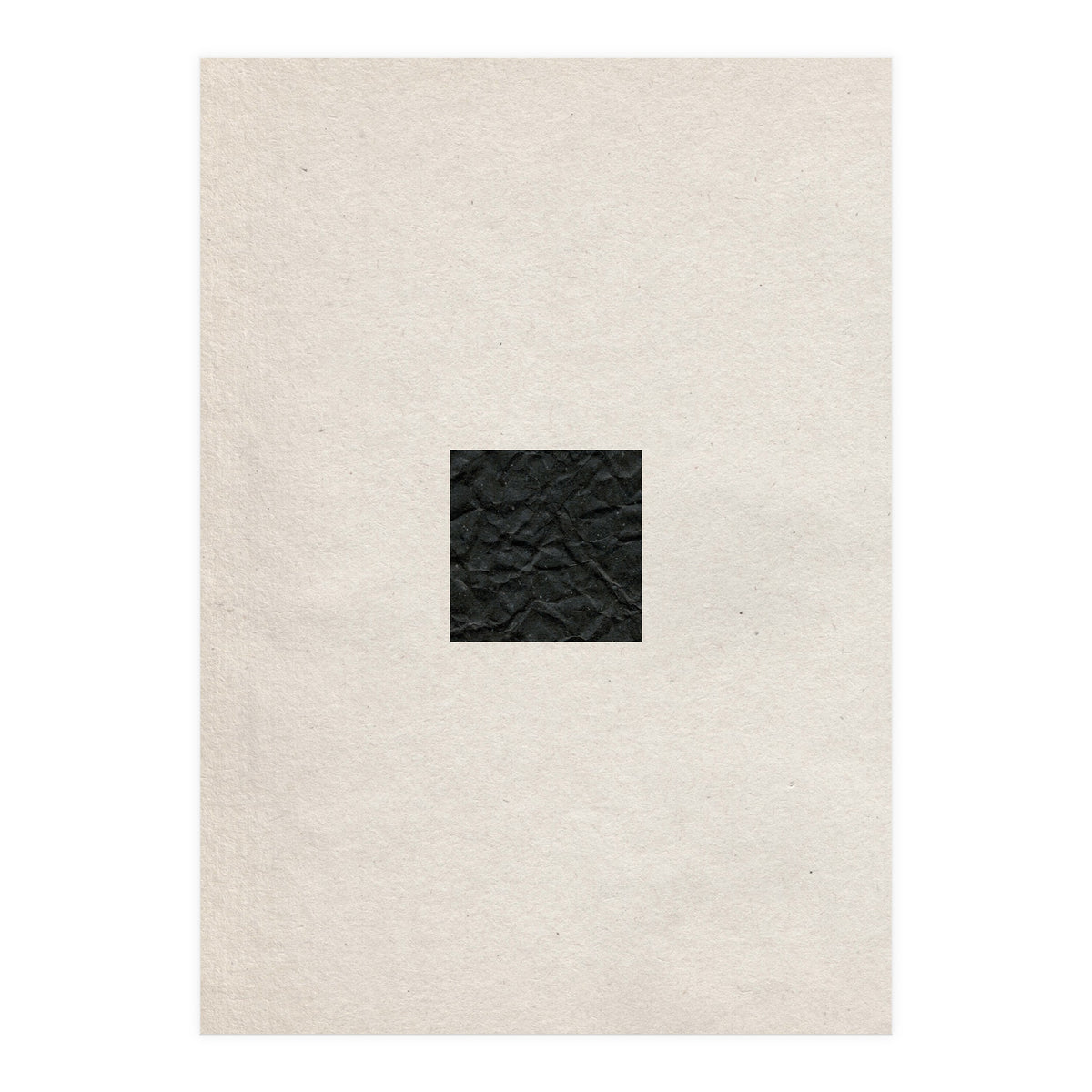 Minimal black square (Print Only)