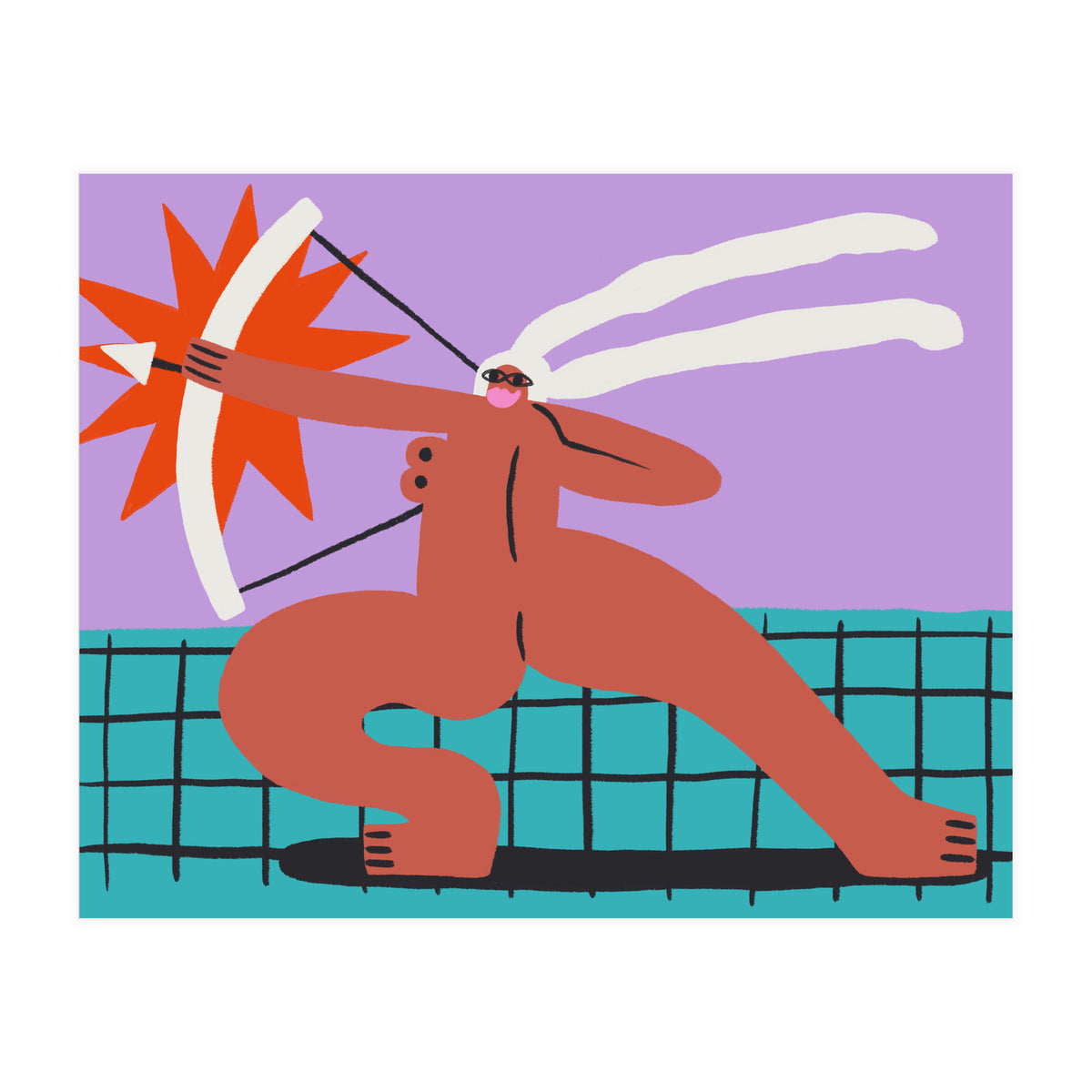 Thrill Hunter Ka Pow Sagittarius (Print Only)