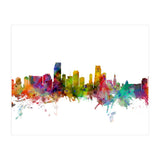 Miami Florida Skyline (Print Only) thumbnail