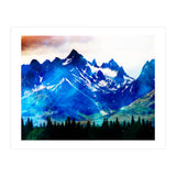 Galaxy Mountain V2 (Print Only) thumbnail