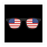 4th Of July, USA Glasses. (Print Only) thumbnail