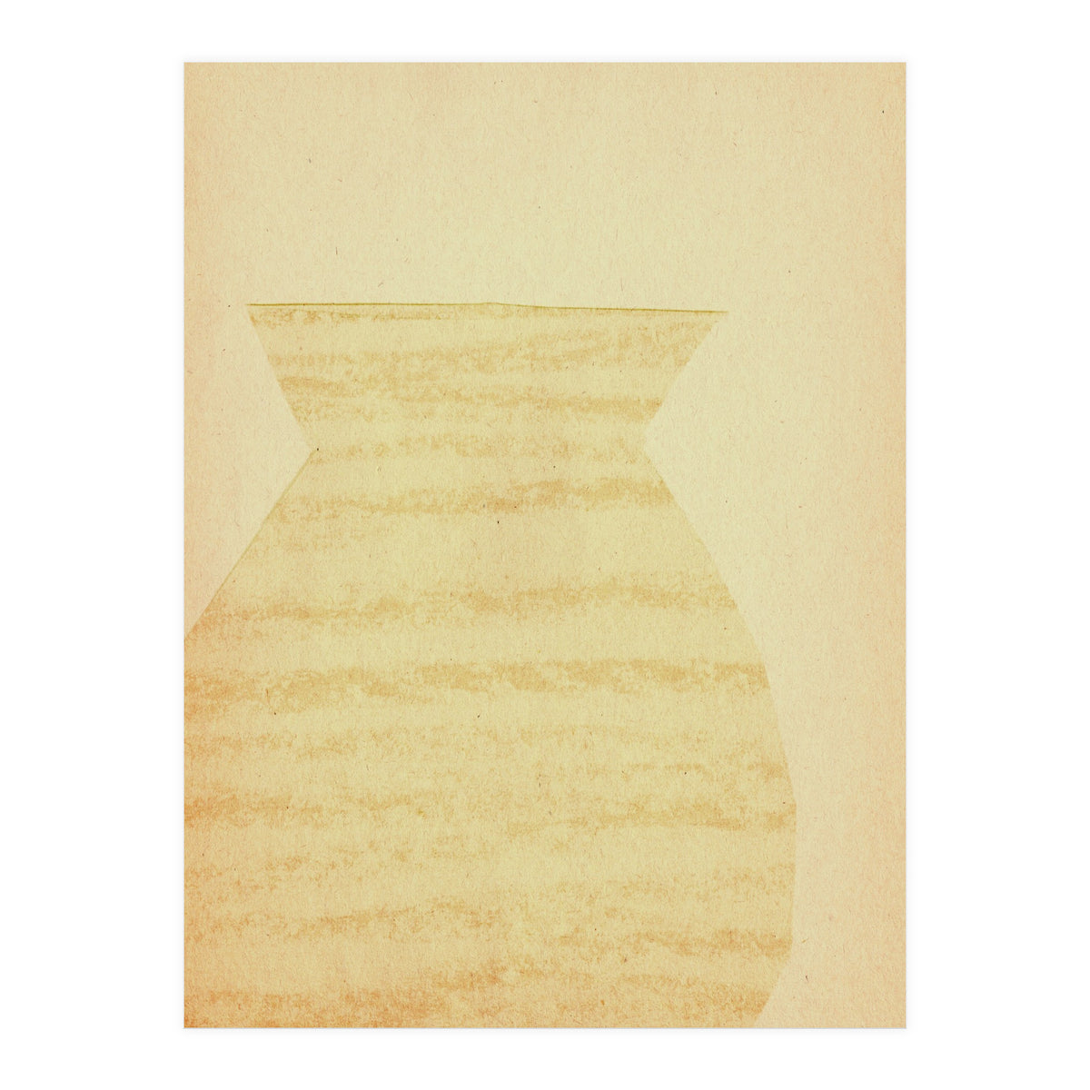 Minimalist pastel vase (Print Only)