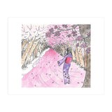 Cherry Blossom Flurry (Print Only) thumbnail
