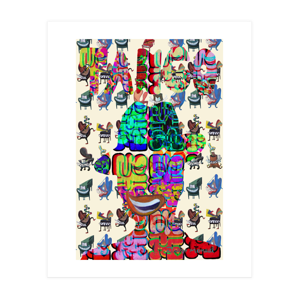 Tango Tapiz 18 (Print Only)