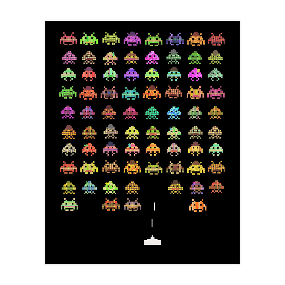 Fashionable Invaders (Print Only)