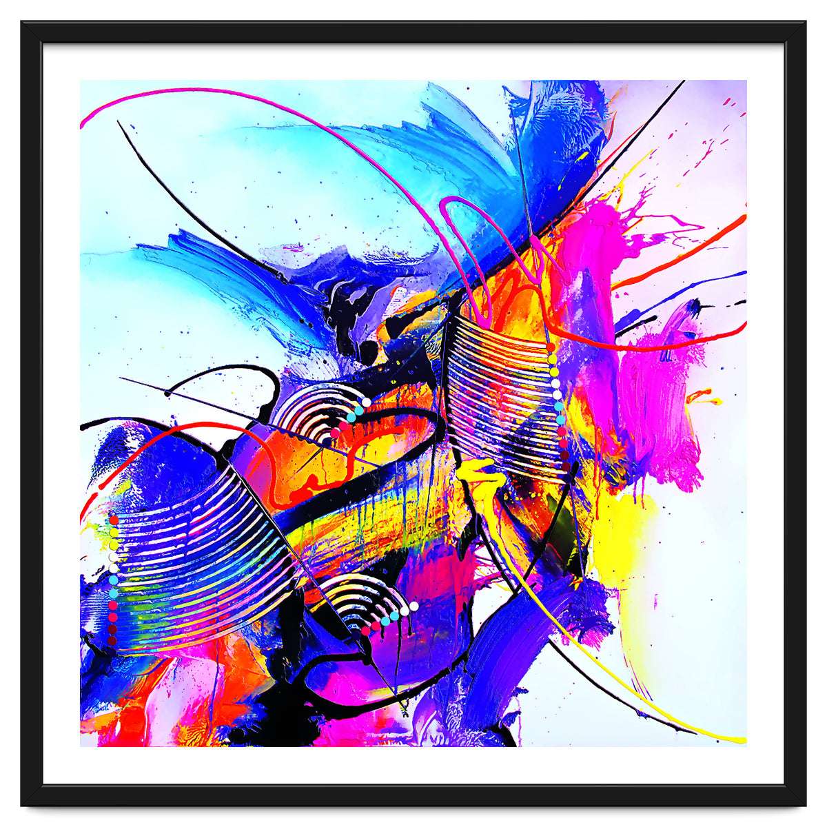 Abstract Art Britto - Qb293