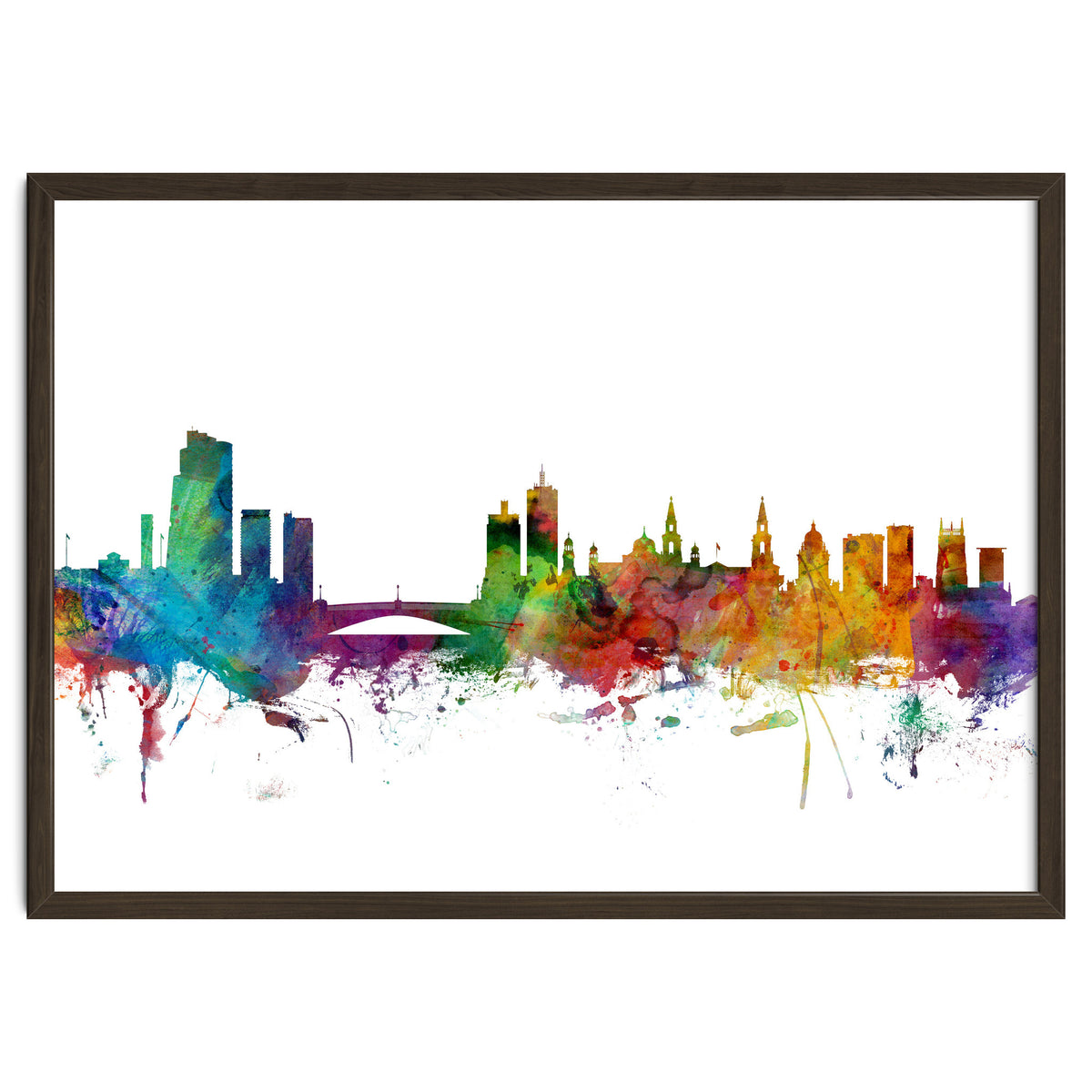 Leeds England Skyline