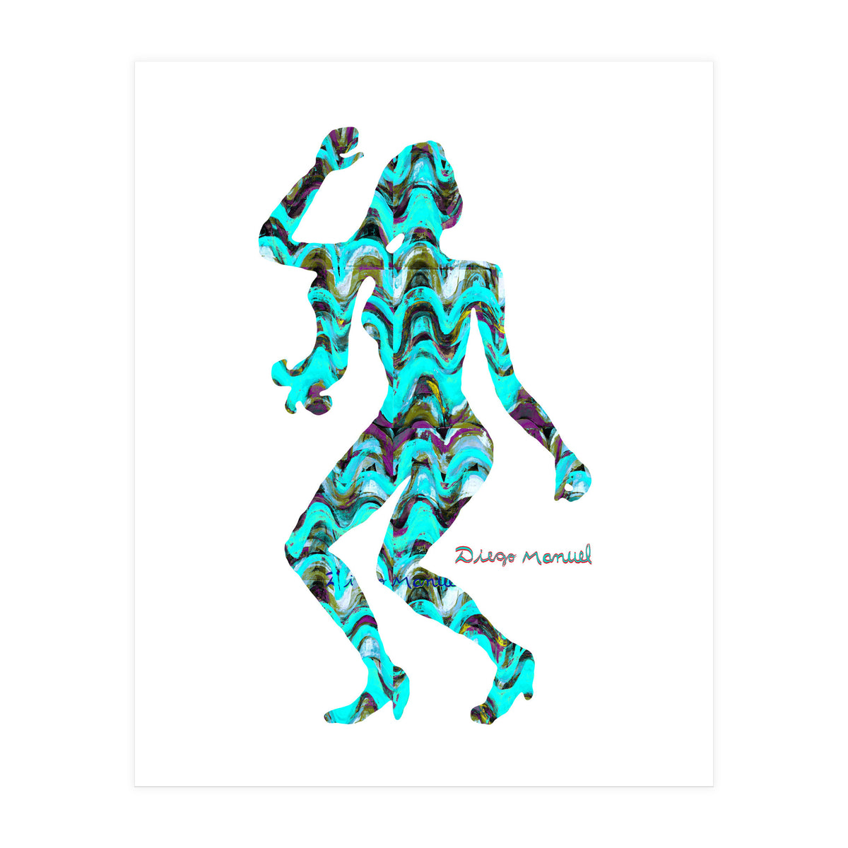 Dance Girl B 12  (Print Only)