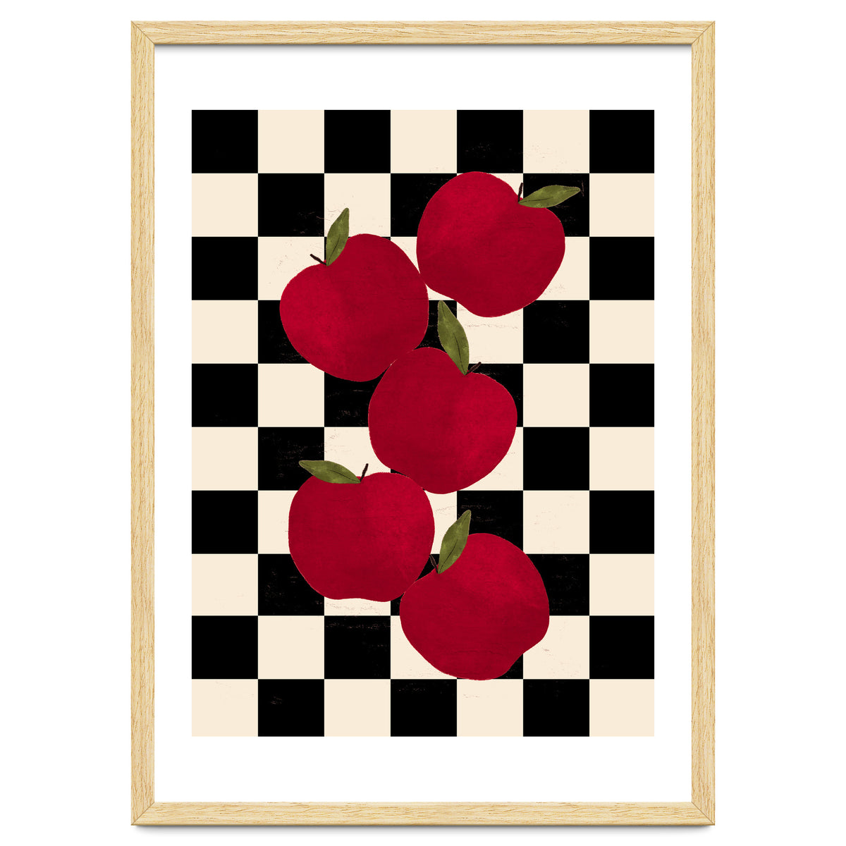 Apples on Checker