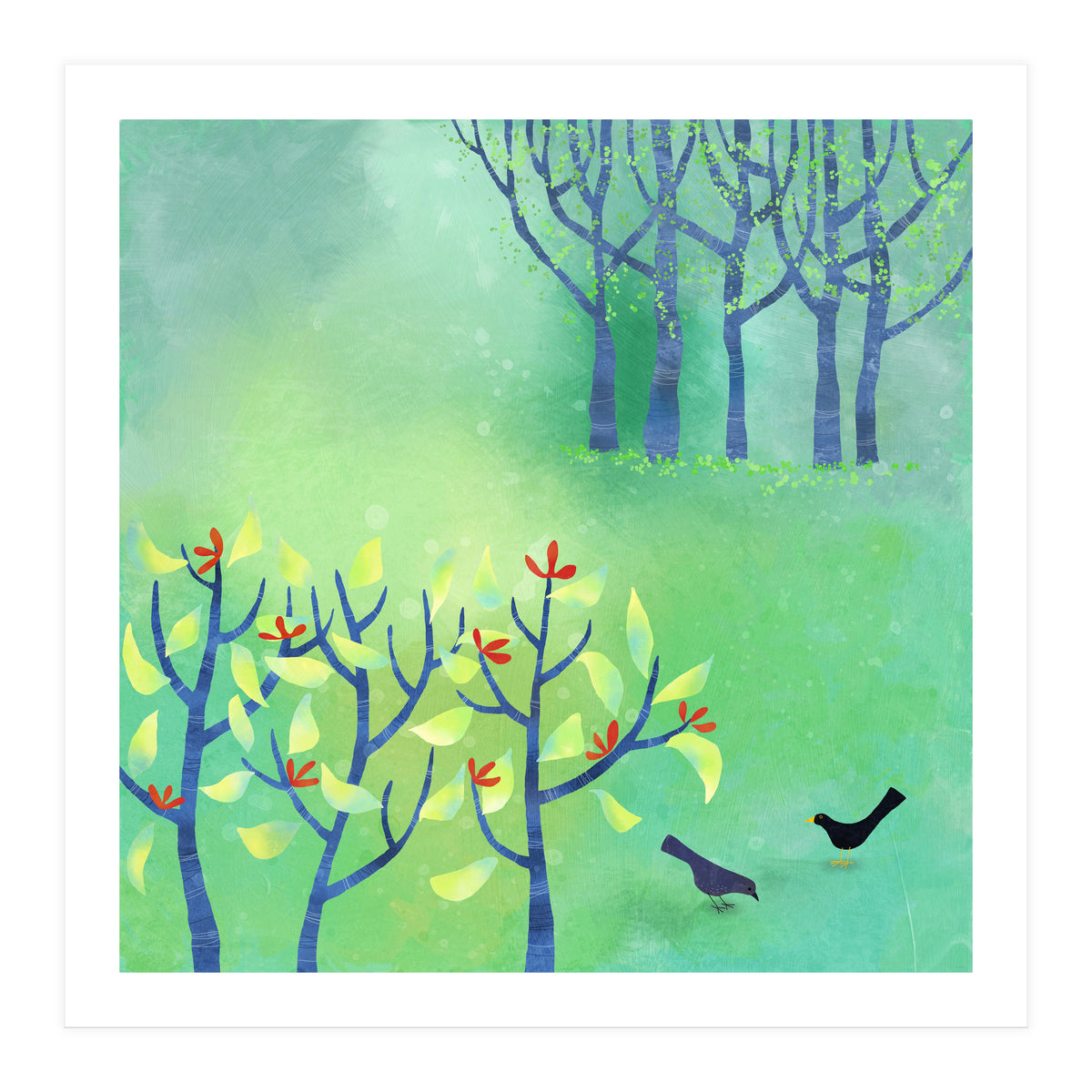 April Landscape (Print Only)