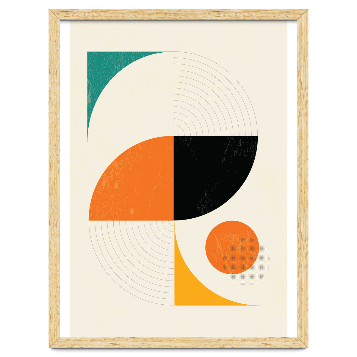 Mid Century Modern Abstract Pop