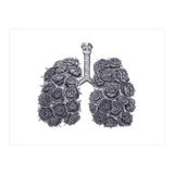 Lungs With Peonies (Print Only) thumbnail