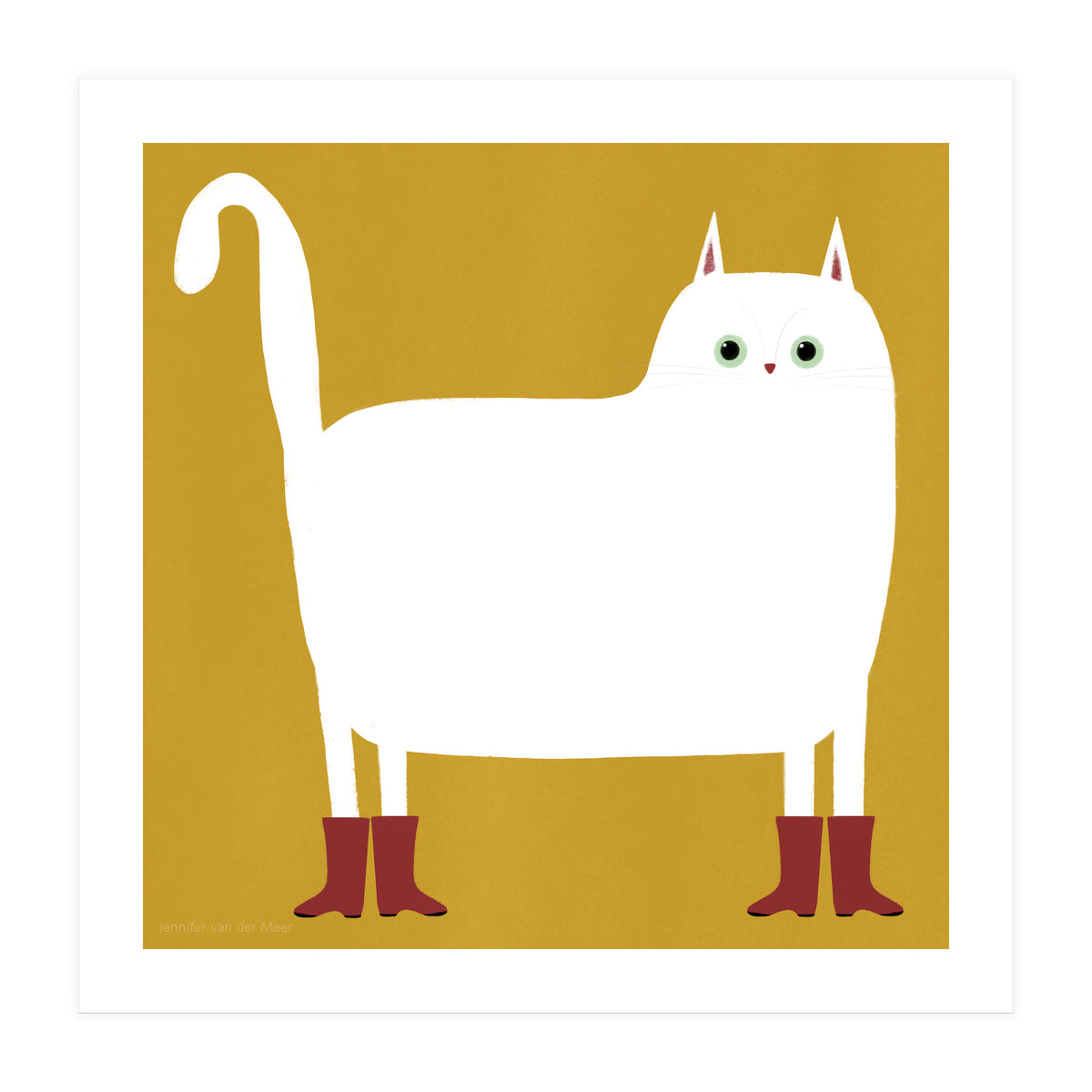 Cat 82: The rain boots (Print Only)