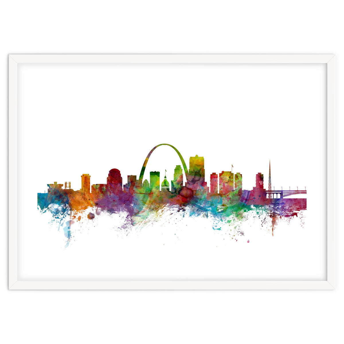 St Louis Missouri Skyline