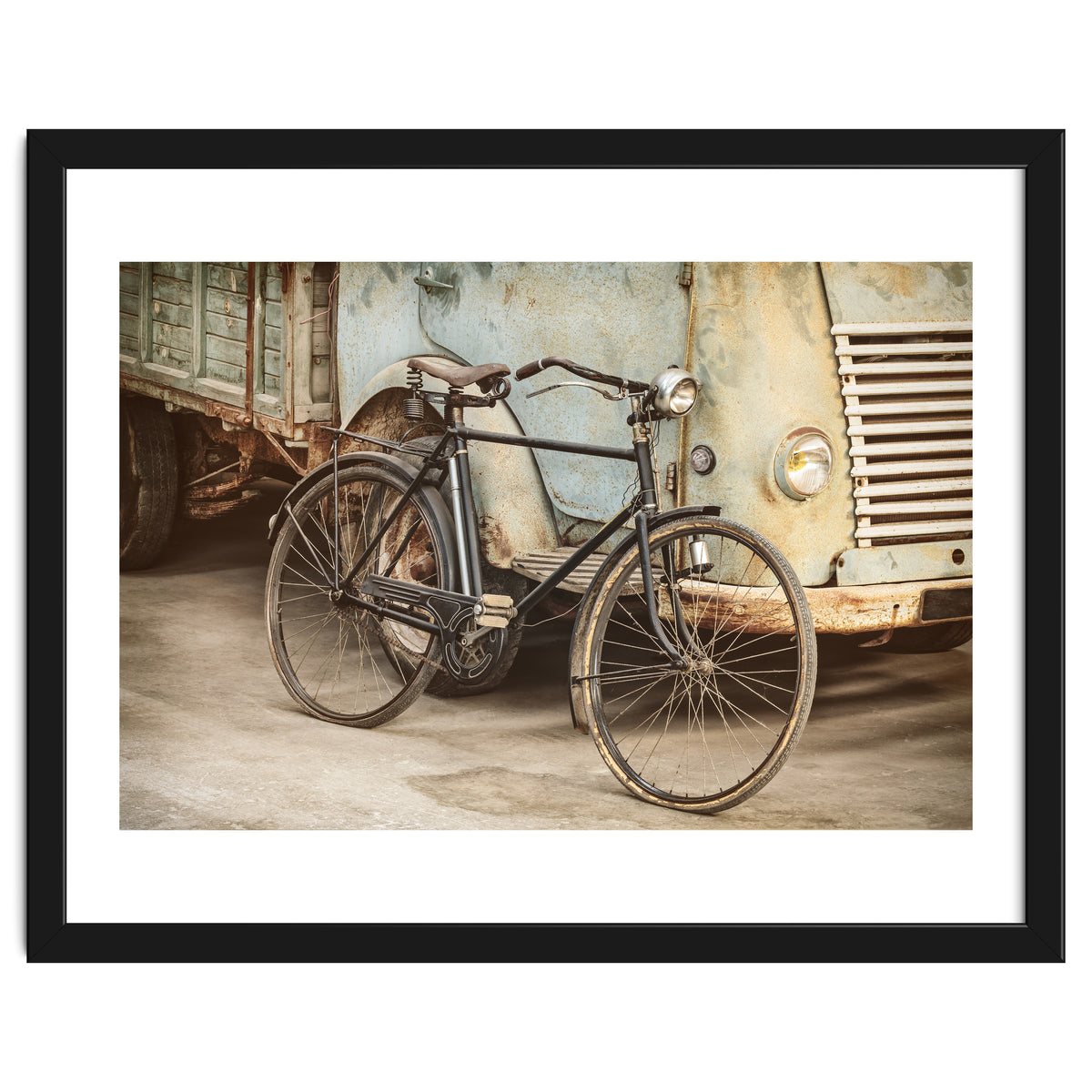 The Bicycle in the old Factory