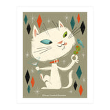 Cat A Tonic White (Print Only) thumbnail