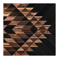 Urban Tribal Pattern No.11 - Aztec - Wood (Print Only)