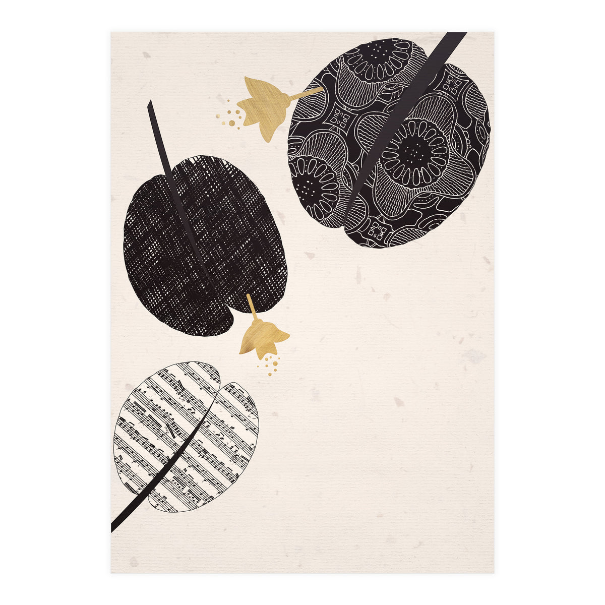 Abstract leaves (Print Only)