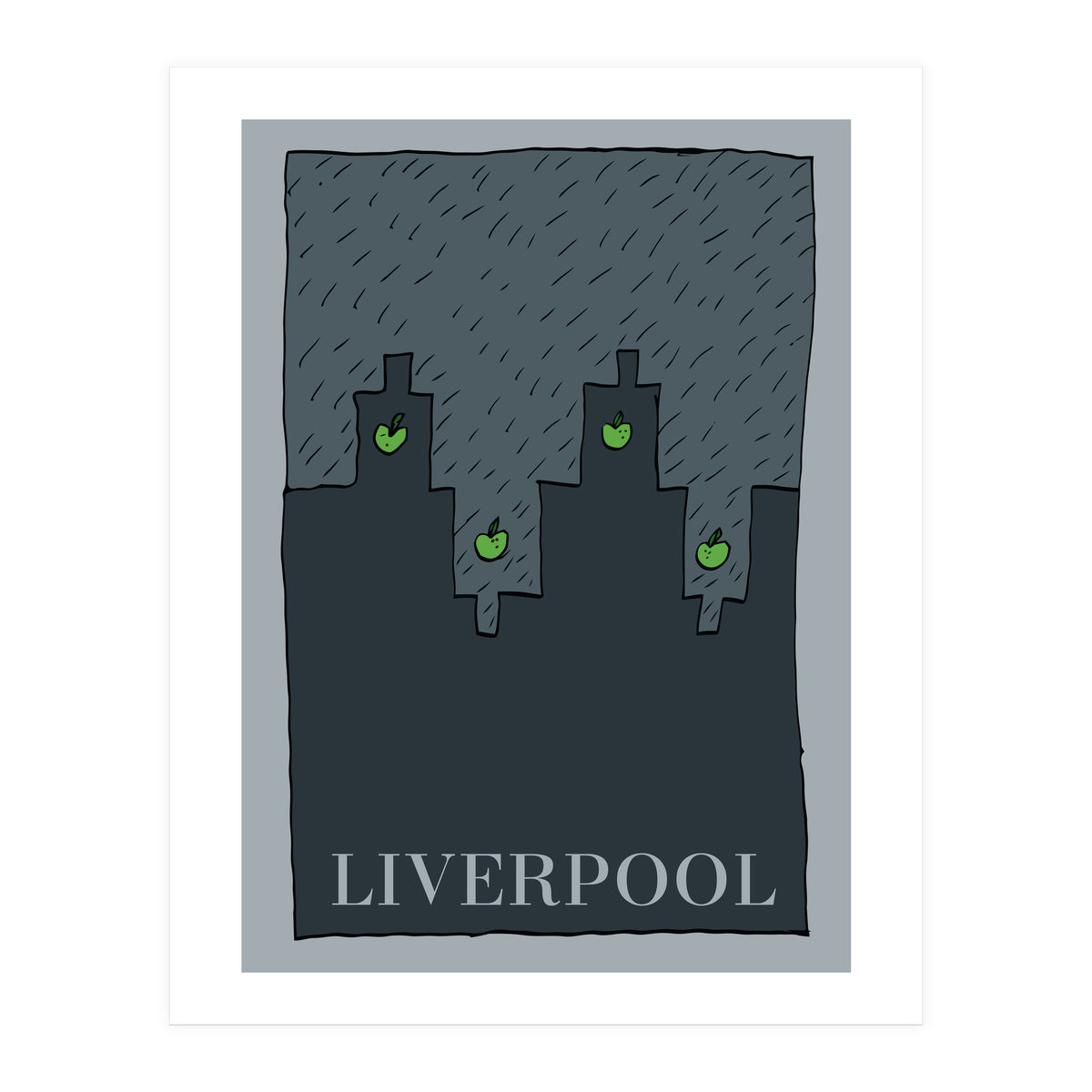 Abstract Liverpool (Print Only)