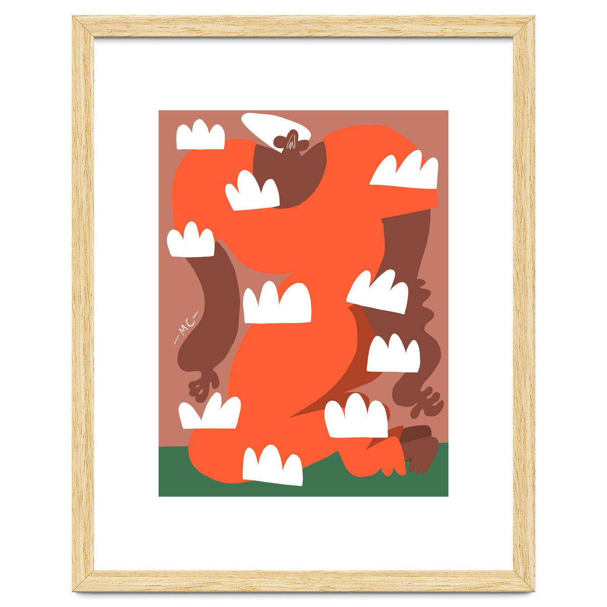 Head In The Clouds And Feet On Earth