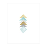 Watercolor Triangles (Print Only) thumbnail