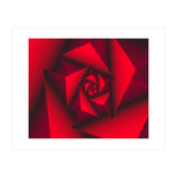 Red Abstract Geometric (Print Only) thumbnail