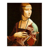Lady With A Kitten (Print Only) thumbnail