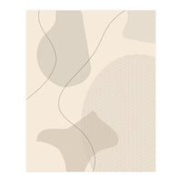 Mid-Century Modern No. 1 | brown   (Print Only)