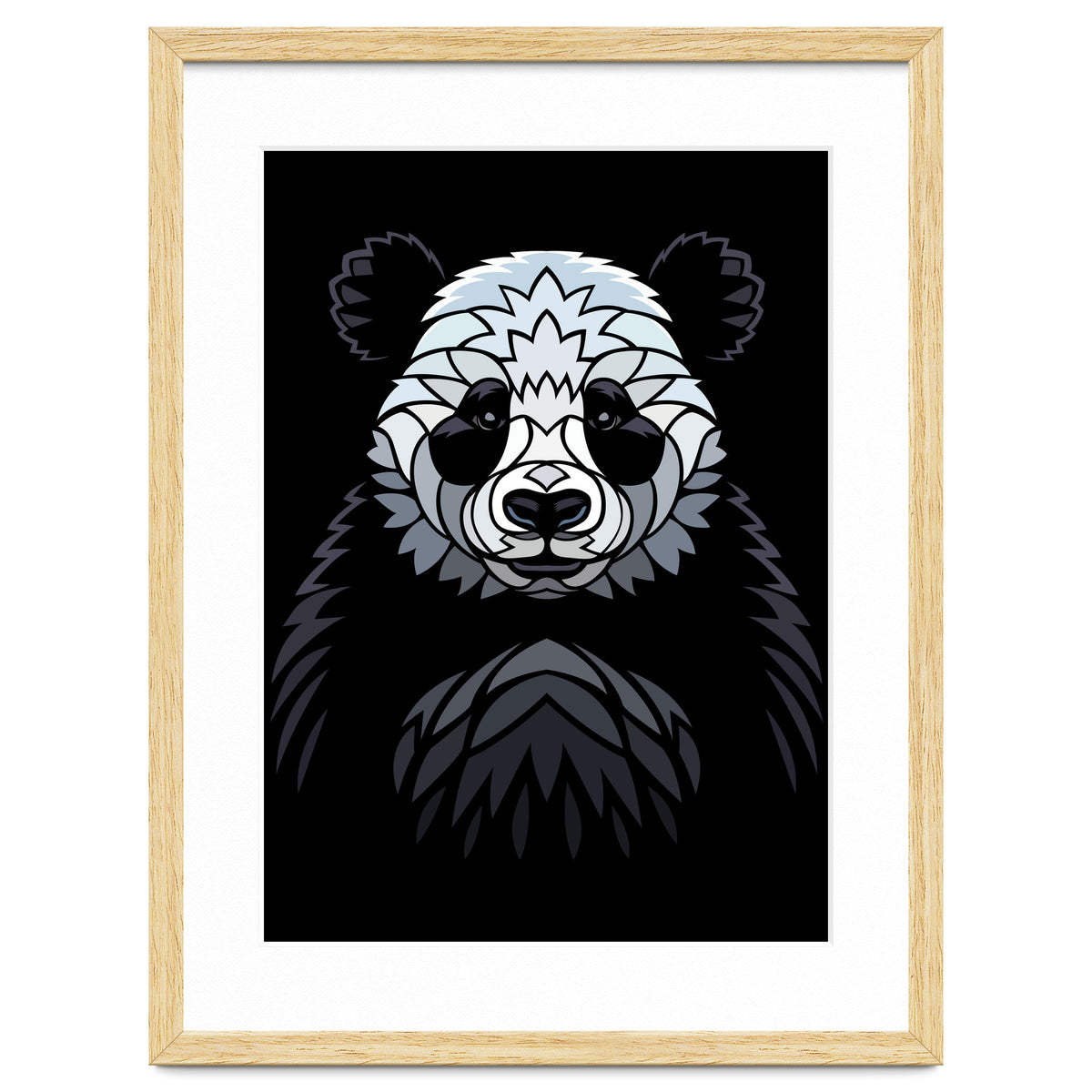 Tribal frontal Panda