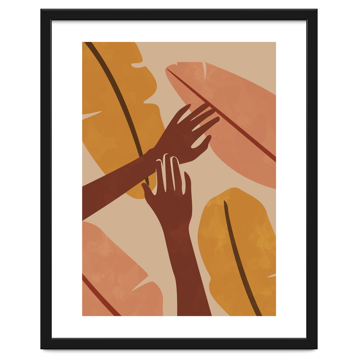 Banana Leaf Tropical Boho