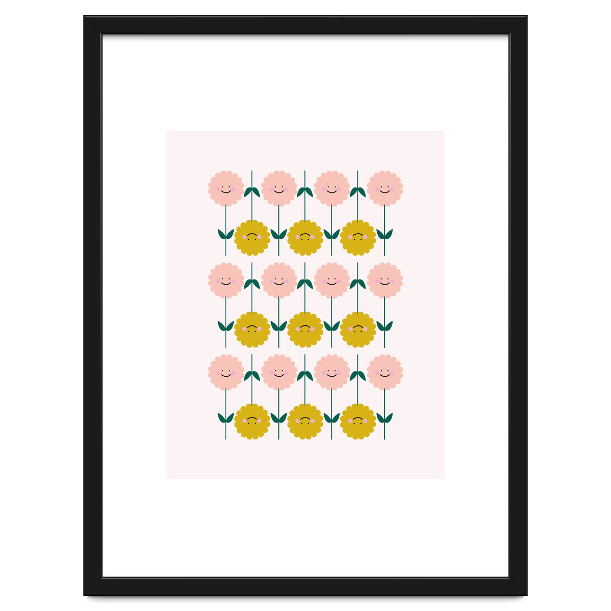 Smiling Flowers1 Rgb