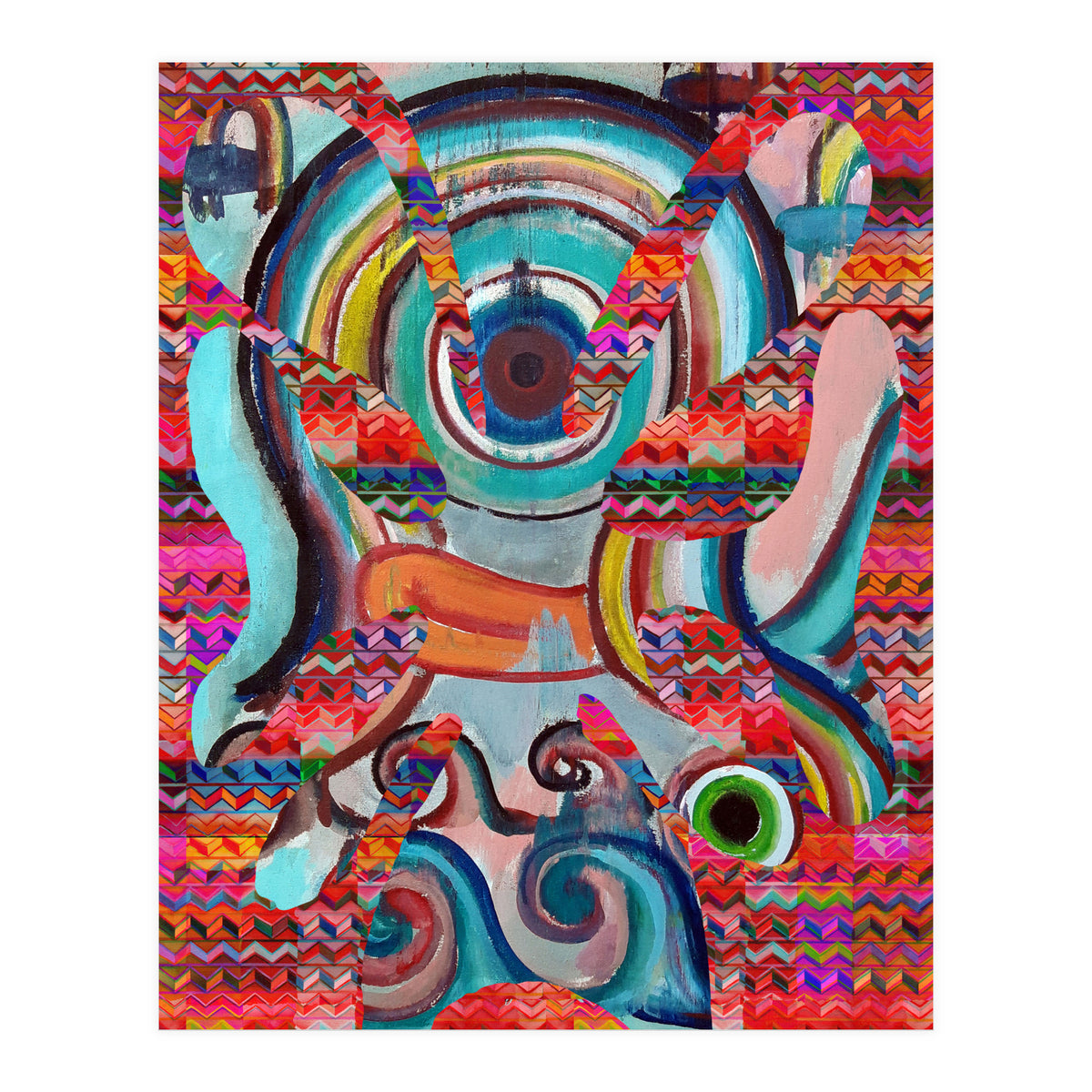 Pop Abstract 2023 Tapiz 18 (Print Only)