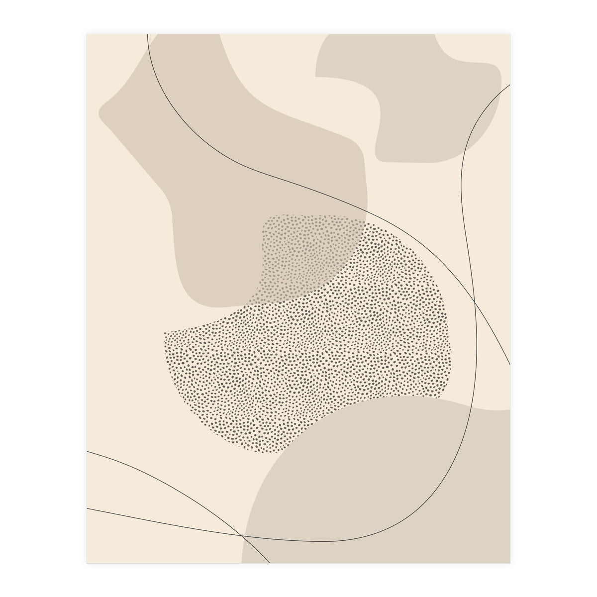 Mid-Century Modern No. 2 | brown   (Print Only)