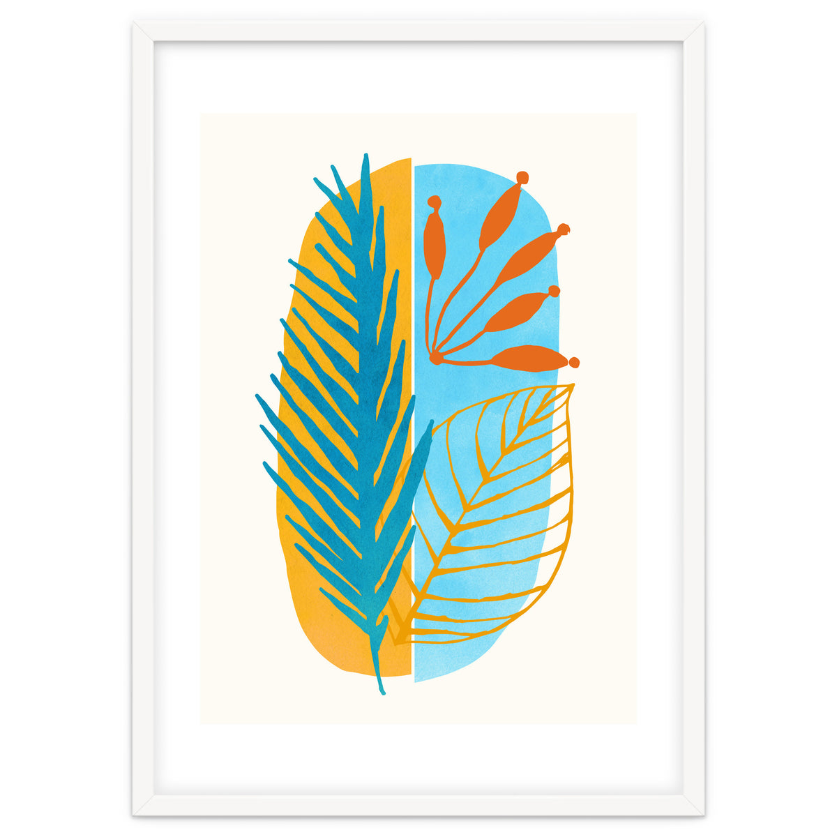 Beach Flora Abstract