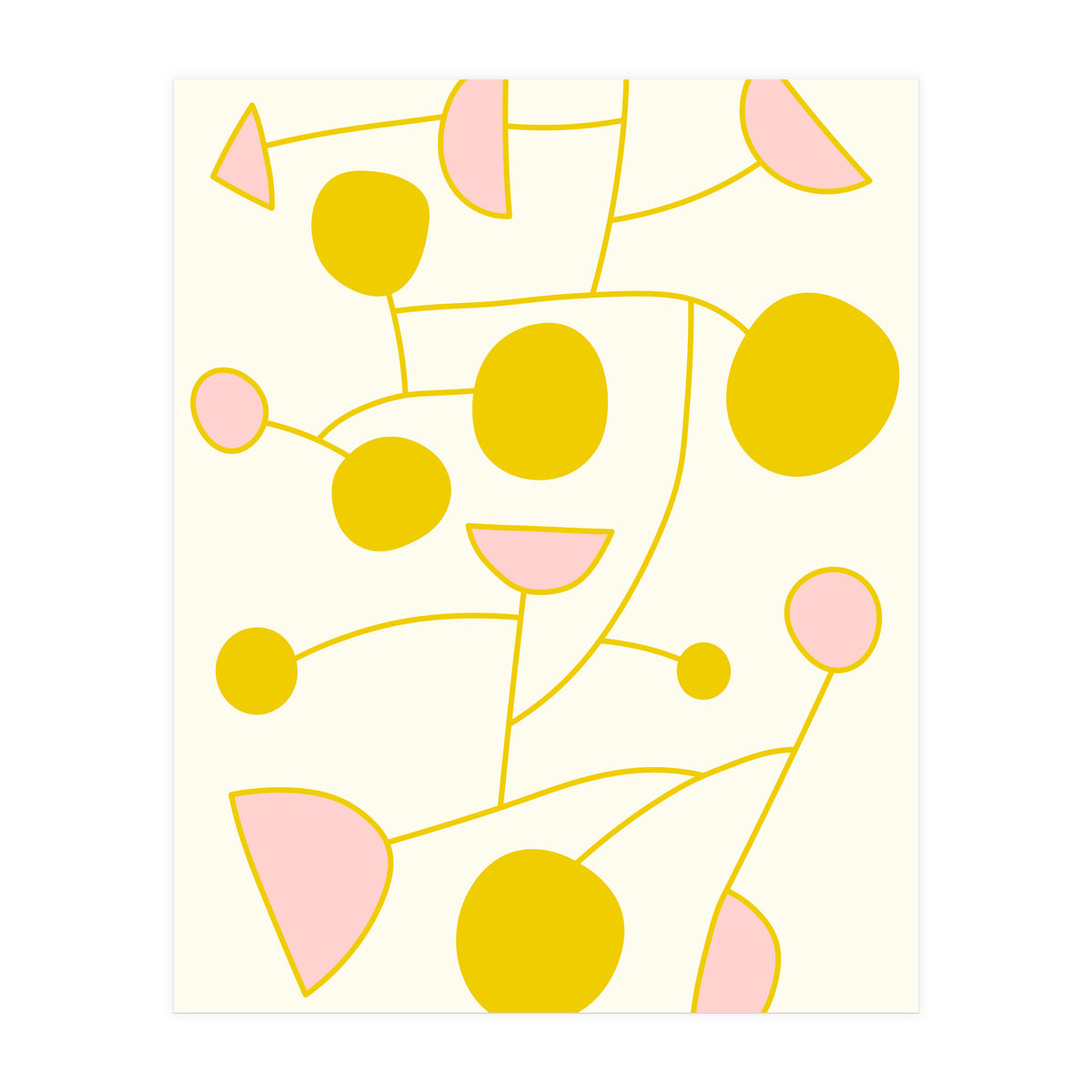 Pensamiento amarillo (Print Only)