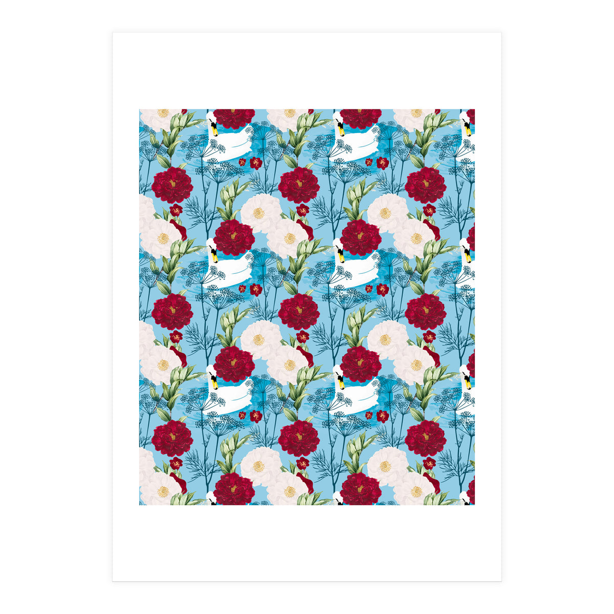 Swan Pond (Print Only)