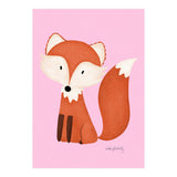 Sitting Fox (Print Only) thumbnail
