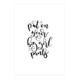 Put on Your Big Girl Pants (Print Only) thumbnail