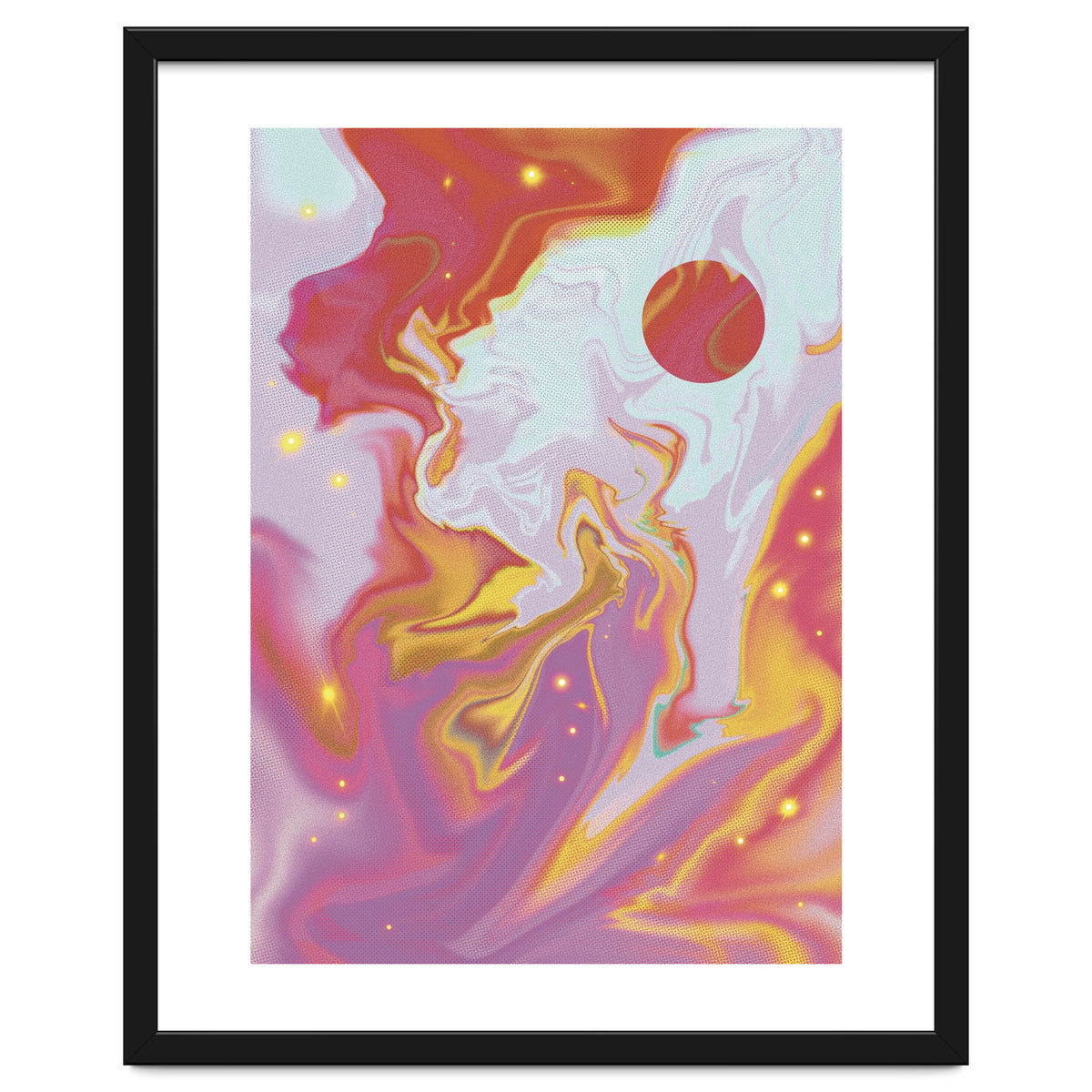 Red Planet Mars Space Marble