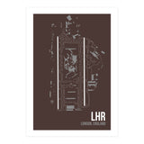 London Heathrow Airport Layout (Print Only) thumbnail