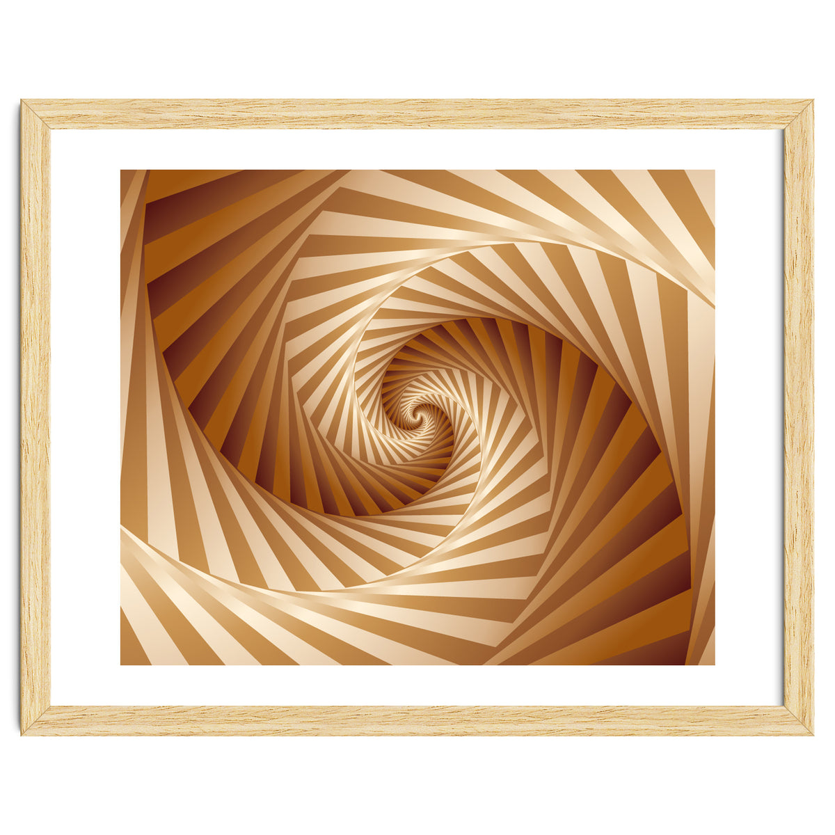 3D Effect Spiral Pattern