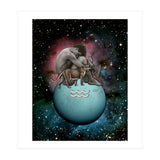 Aquarius  Zodiac Sign (Print Only) thumbnail