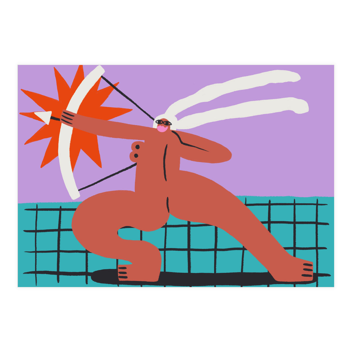 Thrill Hunter Ka Pow Sagittarius (Print Only)